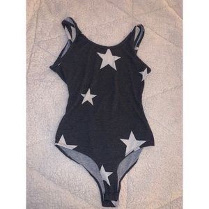 Cute, star pattern, Charlotte Russe body suit!